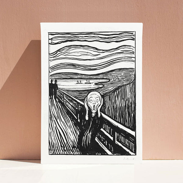 The Scream アートパネル